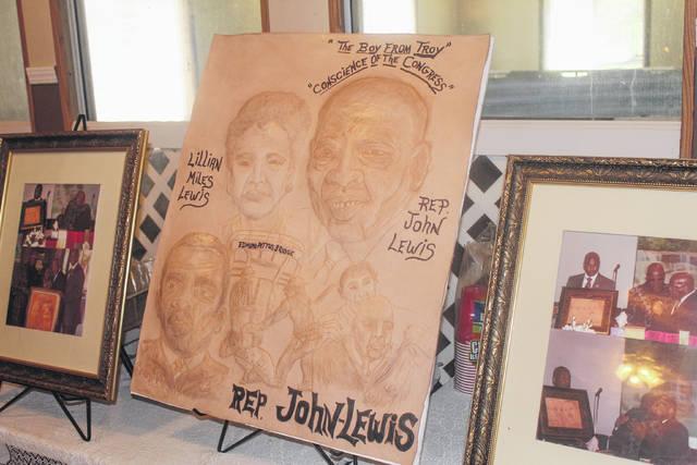 
			
				                                Red Springs leather artist Terrence Hill is in the process of completing two works featuring civil right activist and U.S. Congressman John Lewis and George Floyd, a man whose death triggered a national outcry for justice among those who are victims of police brutality.
 
			
		