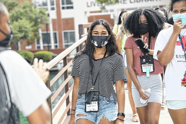 
			
				                                Almost 3,000 new students walked onto the campus of The University of North Carolina at Pembroke as classes began in August, helping the university set a new enrollment record.
                                 Courtesy photo | UNCP

			
		