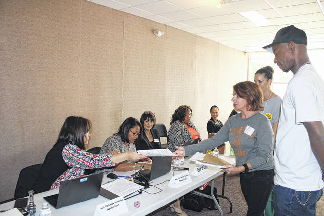 
			
				                                Robeson County’s District Attorney’s Office, District and Superior courts, Clerk’s Office and the Offender Resource Department partnered with Campbell Law School to hold the county’s first expungement clinic on Friday at the Osterneck Auditorium. The clinic offered individuals the opportunity to clear their criminal records at no cost.
 
			
		