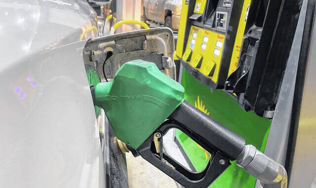 

				                                Gas prices around the region are expected to drop slightly leading into the holidays. David Kennard|The Robesonian

		