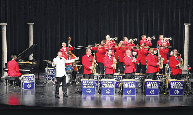 
			
				                                The Carolina Civic Center Historic Theater will bring to the stage on Jan. 29 the Glenn Miller Orchestra, a touring big band complementing the setting of the historic theater that first opened in 1928.
 
			
		