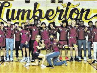 Lumberton wrestling wins conference title