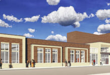 
			
				                                Shown is a rendering of the exterior of the annex facility to append to the Carolina Civic Center Historical Theater. The nonprofit foundation that manages the theaters has secured more than $1.9 million to fund the construction of the annex.
 
			
		