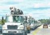 
			
				                                Electric lineworkers arrive in Lumberton on Saturday to reconnect power to the thousands of customers still without power on Saturday afternoon.
                                 David Kennard | Robesonian

			
		