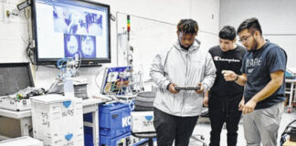 
			
				                                Students in Robeson Community College’s Mechatronics program.
                                 Courtesy photo | Robeson Community College

			
		