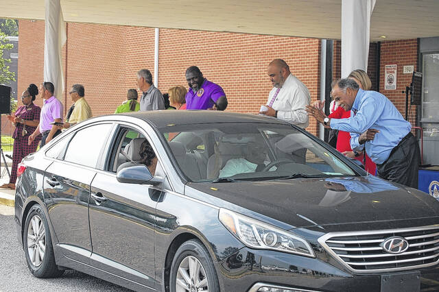 
			
				                                PSRC celebrated its retirees, teachers of the year and others during the PSRC Drive-thru Recognition Event Tuesday at Lumberton Senior High School.
 
			
		