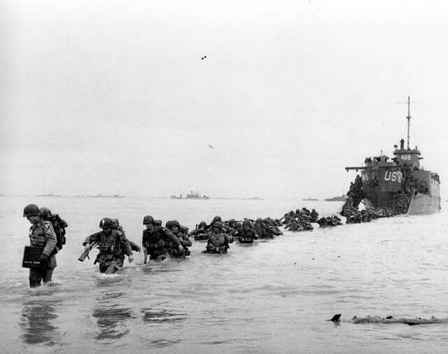 75th anniversary of the D-Day landings of Normandy during World War Two