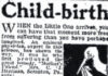 
			
				                                This Robesonian ad from 1924 offers advice for new mothers.
 
			
		