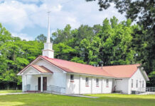 
			
				                                Savannah Temple African Methodist Episcopal Zion Church in Clarkton.
 
			
		