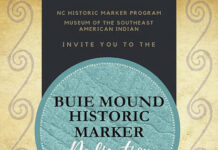 
			
				                                The unveiling of the Buie Mound Historical Marker commemorates an integral part of North Carolina’s rich history.
                                 UNCP

			
		