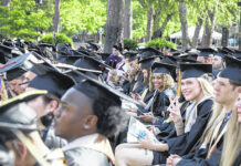 
			
				                                UNCP graduated 1,013 students at the undergraduate and graduate outdoor ceremonies.
 
			
		