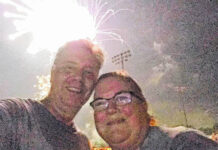 
			
				                                Suesan and I, along with Katie, will be somewhere in the crowd watching fireworks fill the skies over Lumberton High School.
                                 David Kennard | The Robesonian

			
		