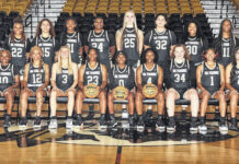 
			
				                                The 2023-24 UNC Pembroke women’s basketball team was named to the Women’s Basketball Coaches Association’s Academic Honor Roll Special List, the organization announced Thursday.
                                 UNCP Athletics

			
		